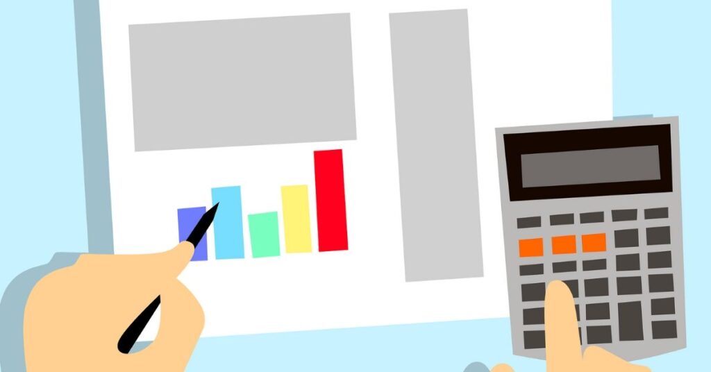 Un'immagine che ritrae attrezzature per ufficio, tecnologia, piano, forniture per ufficio e calcolatrice.