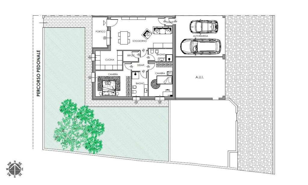 Un'immagine che ritrae piano, diagramma, schematico, disegno tecnico e pianta del piano.